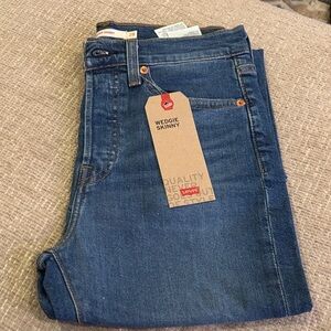 Levi's Woman’s Dark Blue Skinny Jeans